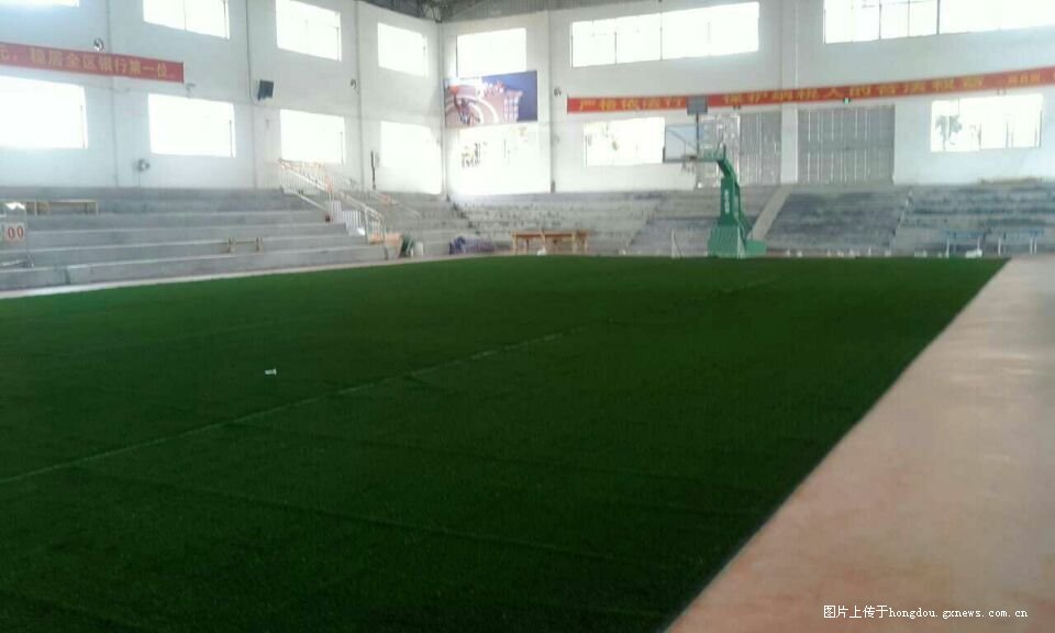  达姆施塔特研发智能草皮系统，雨雪天气自动排水烘干  