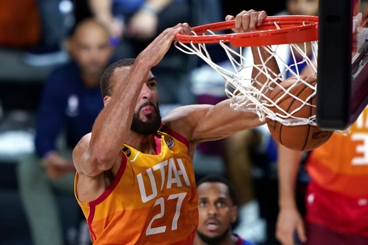  戈贝尔19篮板守护防线，森林狼擒获掘金